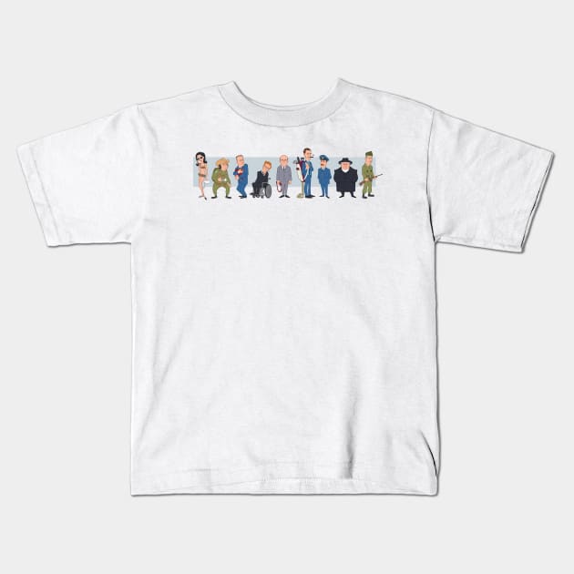 Dr. Strangelove: The Animated Series Color Kids T-Shirt by TomMcWeeney